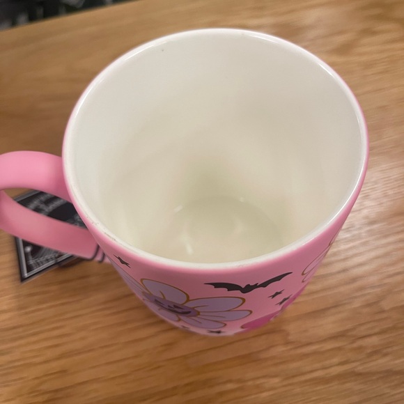 Halloween Purple & Pink Jack o’lantern Flower & Bats Smooth Matte Soft Touch NWT - Picture 4 of 4